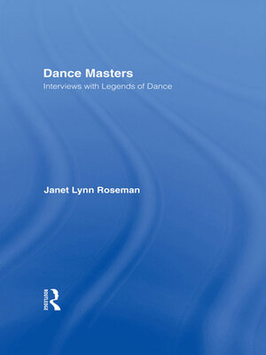 cover image of Dance Masters